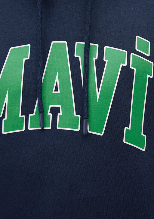 Mavi Logo Bask?l? Lacivert Sweatshirt  фото 7