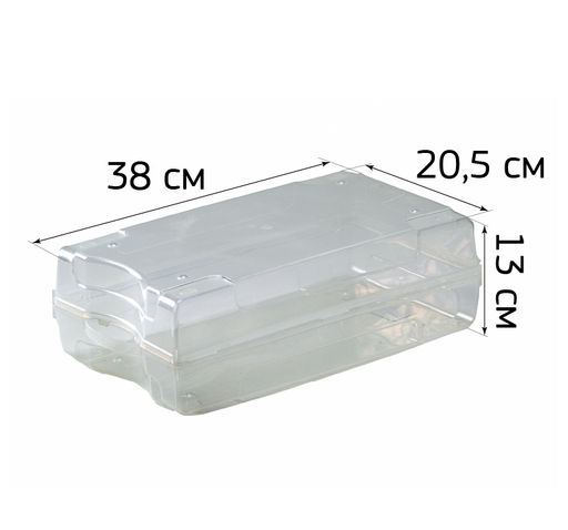 Коробка для хранения обуви 380*205*130 арт. М2869