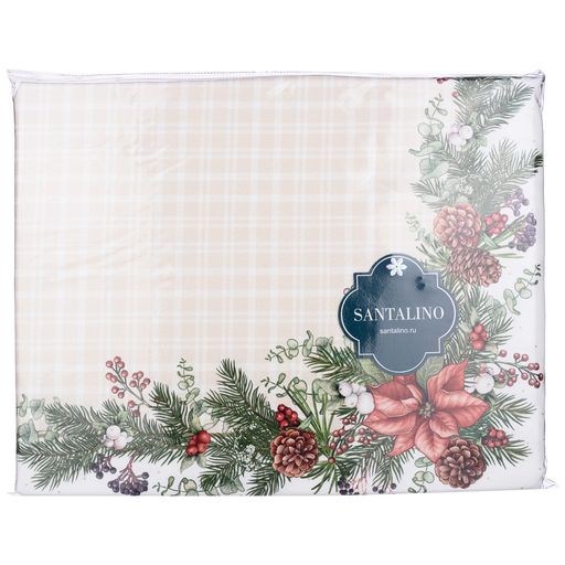 СКАТЕРТЬ CELEBRATION 140Х180СМ ,БЕЖЕВЫЙ, 100 - Lefard фото 2