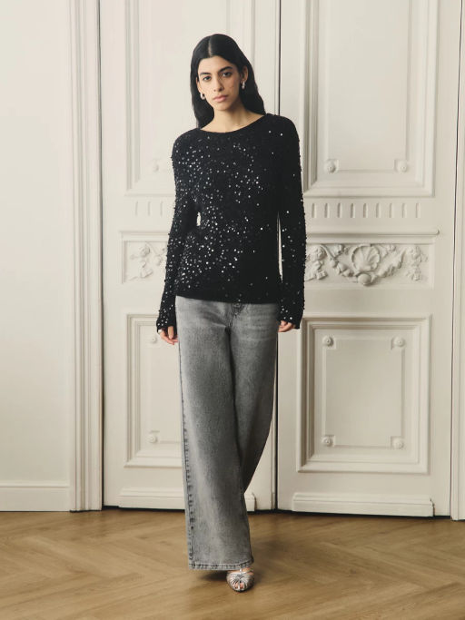 Джемпер с пайетками / Zarina