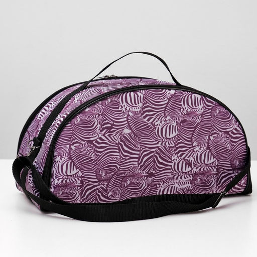 Сумка - переноска для животных, раскладная полукруглая, нейлон, 41 х 20 х 23 см, микс расцветок 4940 - Пижон фото 3