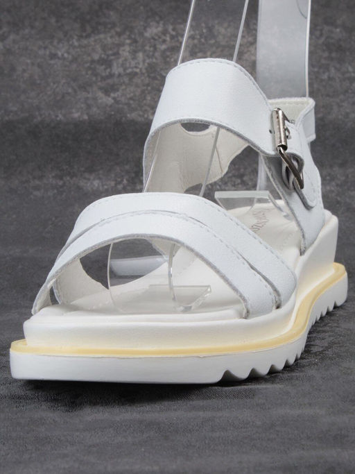 08-PEXL76-1 WHITE Босоножки женские (натуральная кожа) - Фабричный китай фото 7