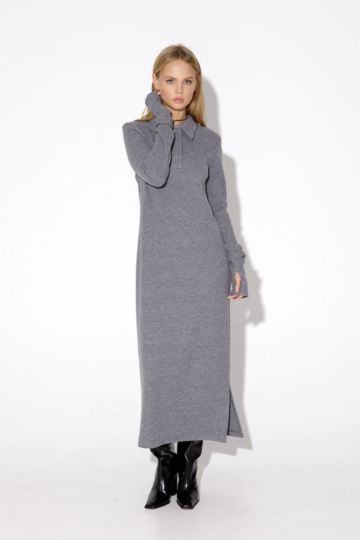 Платье Pirs 4944 серый  фото 5