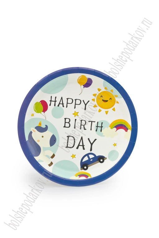 Тарелки бумажные 18 см (10 шт) SF-7834, №5