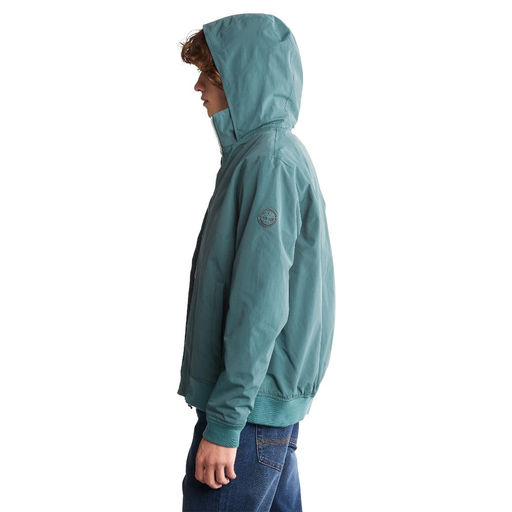 Куртка Timberland Jacket Mount Lafayette Bomber зеленая  фото 3