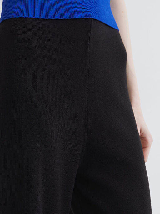 Beli Lastikli Geni? Pa?a Kad?n Triko Pantolon