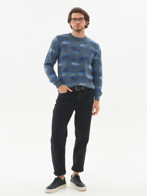 Джемпер 22197 джинс 3 - Стим фото 10