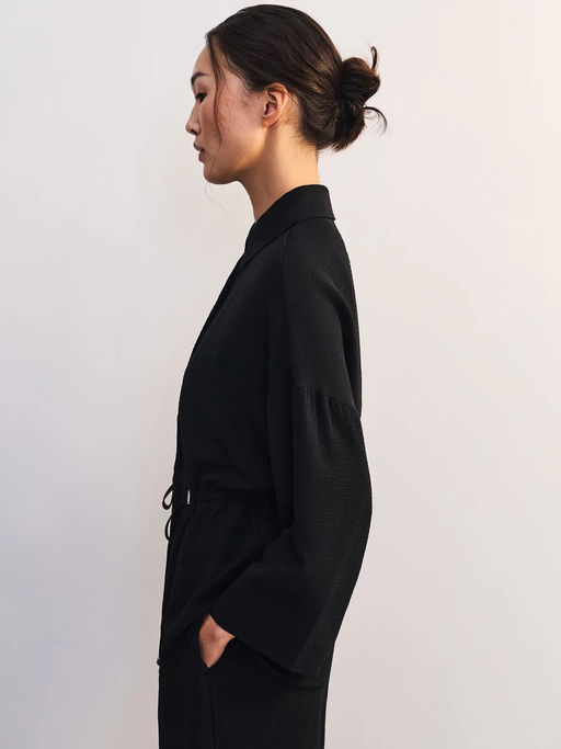 Блуза свободного кроя с кулиской / Zarina  фото 5