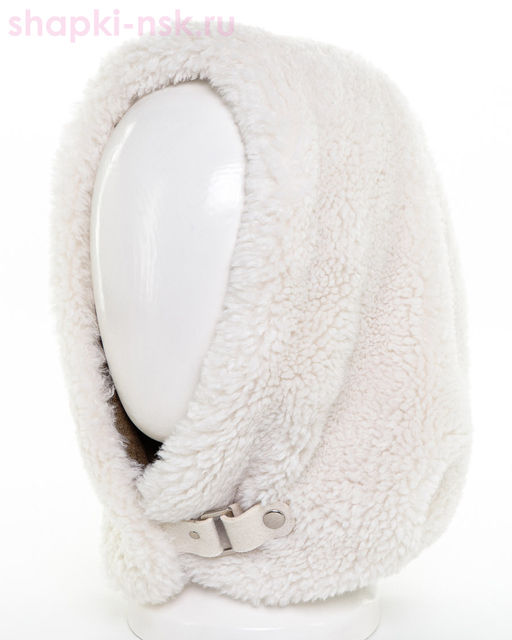 Амина экомех альпака Капюшон женский