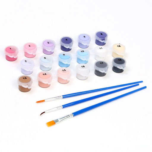 Картина по номерам на холсте с подрамником Нежная девушка в сакуре, 40 50 см - Школа талантов фото 2