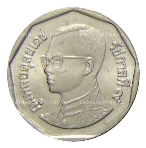 Монета 5 бат 1994 года Таиланд