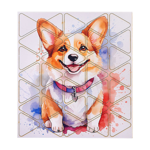 Пазл 35 "Корги" (Древесный материал хдф)