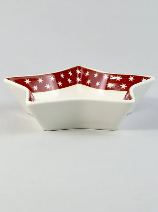 Блюдо 14см НОВОГОДНИЙ в под.уп. Фарфор арт.105-137 - Lenardi фото 5