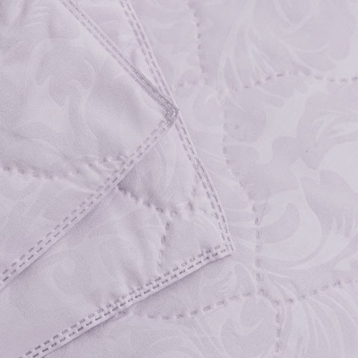 Покрывало 140х215см, лаванда, синтепон 100г/м, микрофибра 80г/м, 100% полиэстер - Vesta фото 2