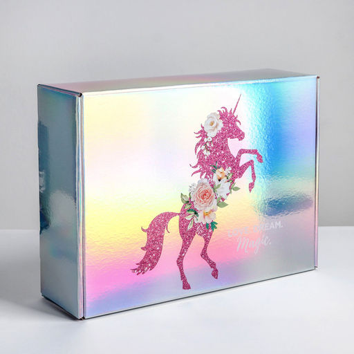 Складная коробка Love dream, 30,5 22 9,5 см - Дарите счастье фото 2