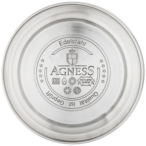ЧАЙНИК AGNESS СО СВИСТКОМ, СЕРИЯ ТЮДОР, 3,0 Л ТЕРМОАККУМУЛИРУЮЩЕЕ ДНО, ИНДУКЦИЯ