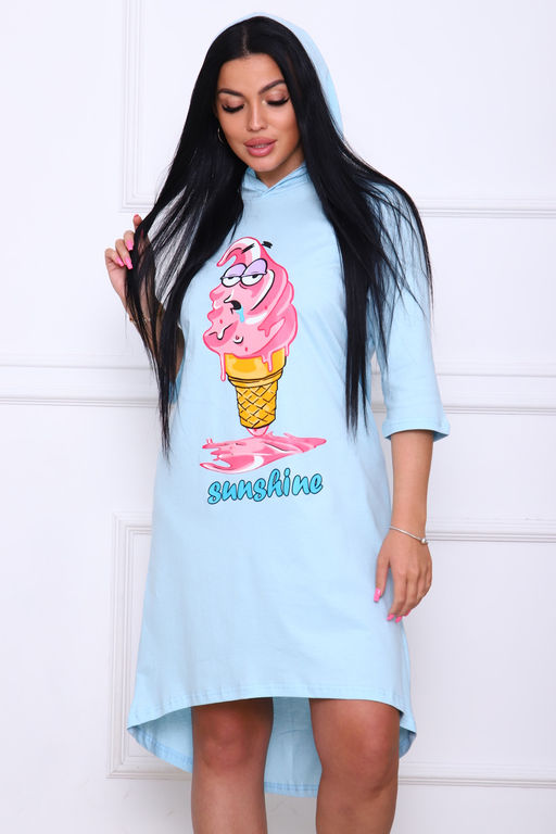 Туника с капюшоном 3320-0001-К-ОН