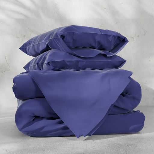 Постельное бельё Этель 2сп Tencel 180*210см, 220*245см, 50*70см-2шт, цвет синий  фото 5