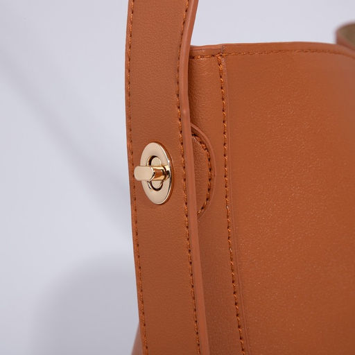 Сумка-мешок на магните, цвет коричневый - Simaland фото 4