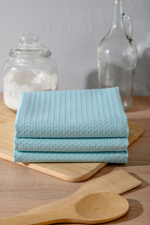 Набор вафельных полотенец в подарочной упаковке