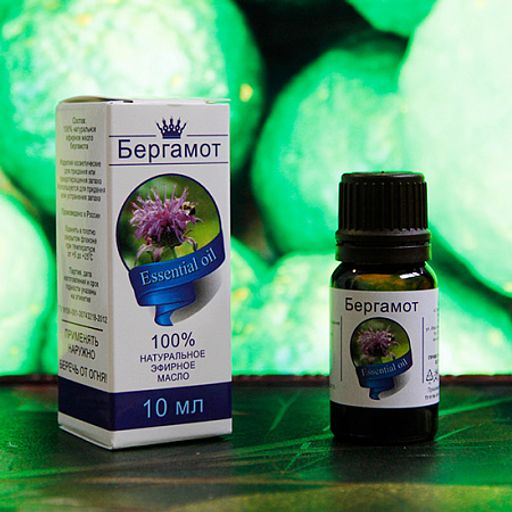 Эфирное масло БЕРГАМОТ Планета Ароматов 10мл для творчества и вдохновения
