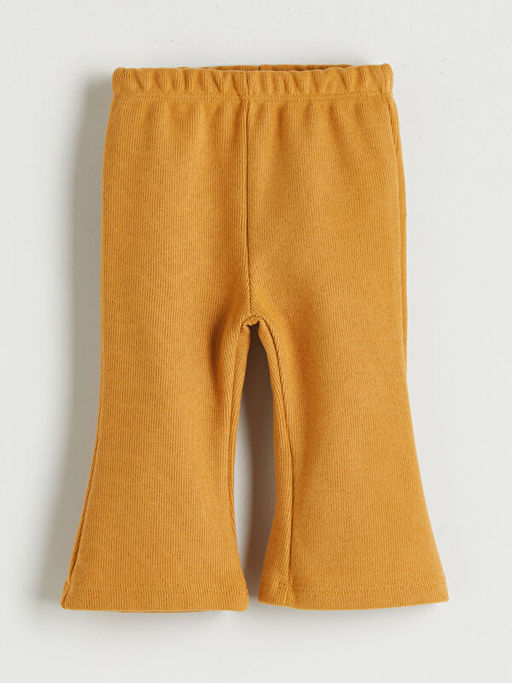 Bebe Yaka K?z Bebek Bluz ve Tayt Pantolon 2li