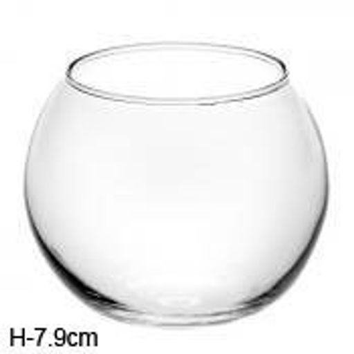 Ваза FLORA 79 мм / 43407SLB /уп 12/