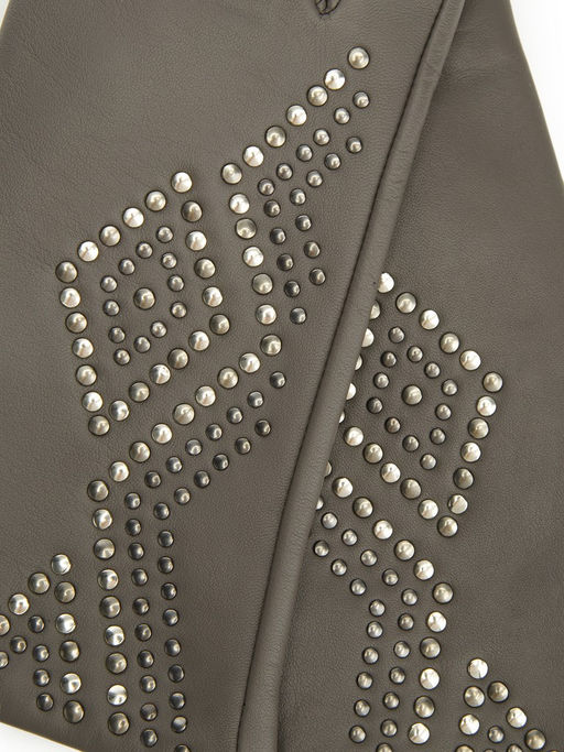 Перчатки женские 100% ш IS935 taupe - Eleganzza фото 3