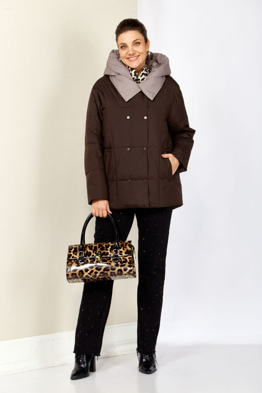 Куртка SHETTI 2201-Р шоколад