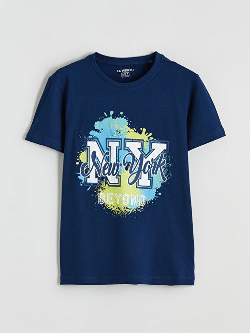 New York Bask?l? Erkek ?ocuk Pijama Tak?m?