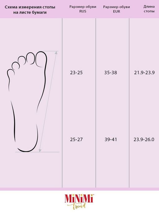 *НОВИНКА! MINI TREND 4212 носки женские (большие сердечки) - Minimi фото 5