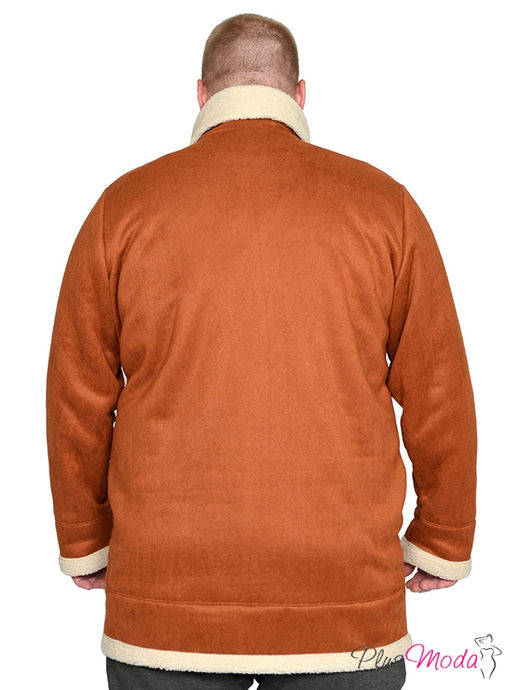 Дубленка-куртка Модель №1792 размеры 44-84 - Plusmoda фото 5