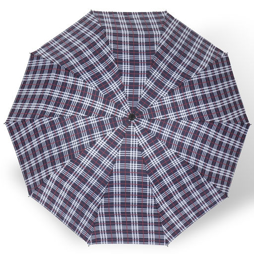 Зонт механический Клетки, эпонж, 4 сложения, 10 спиц, R = 53 см, цвет МИКС - Simaland фото 9