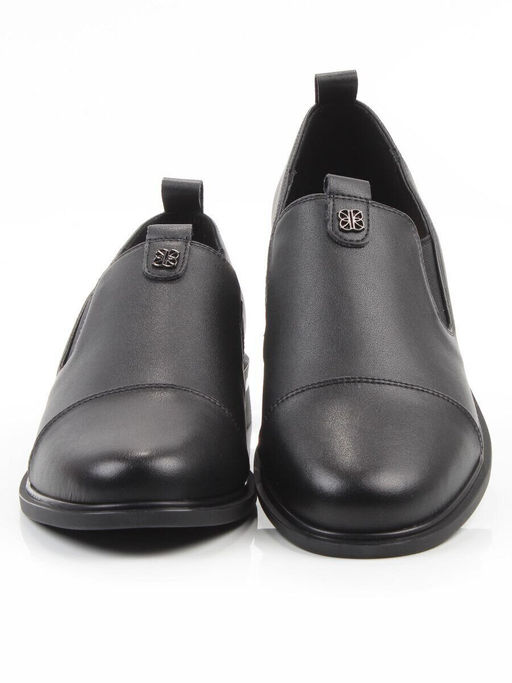 06-M47-17 BLACK Туфли женские (натуральная кожа)