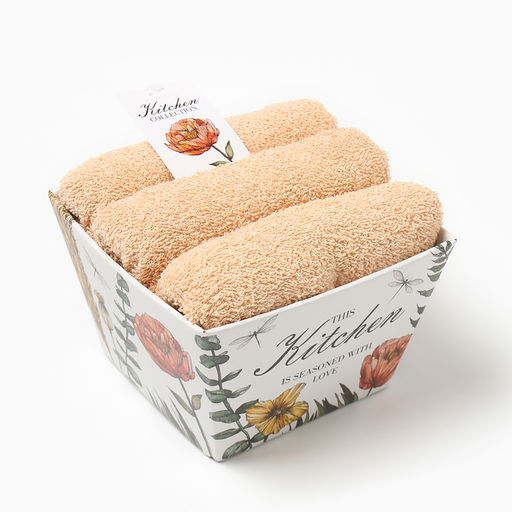 Набор полотенец Этель This Kitchen 35х50 см - 3 шт, 100% хл, махра 340 г/м2  фото 6