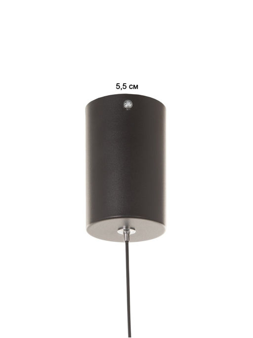 Светильник «Найт» 2×5 Вт LED 4000К черный/золото 24×24×38(+150)см
