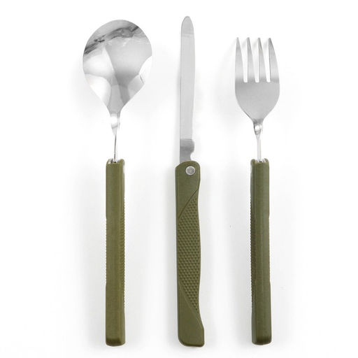 Набор складных приборов Перекусим?, ложка, вилка, нож - Simaland фото 4