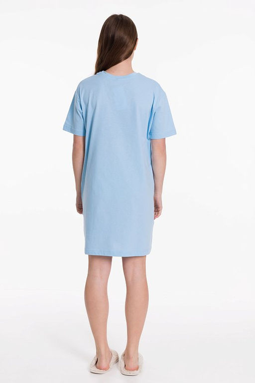 Сорочка М223082Пб голубой - Елена фото 3