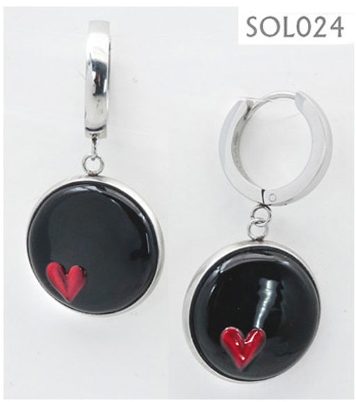 Серьги из муранского стекла