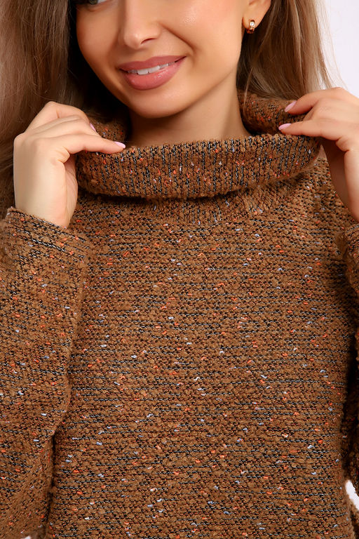 Джемпер женский Натали 82084 трикотаж букле  фото 8