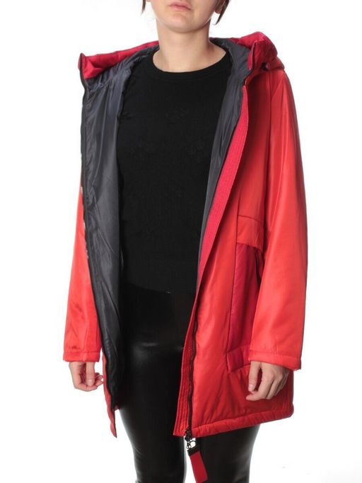 BM-805 RED Куртка демисезонная женская АЛИСА (100 гр. синтепон) - Fashion фото 8