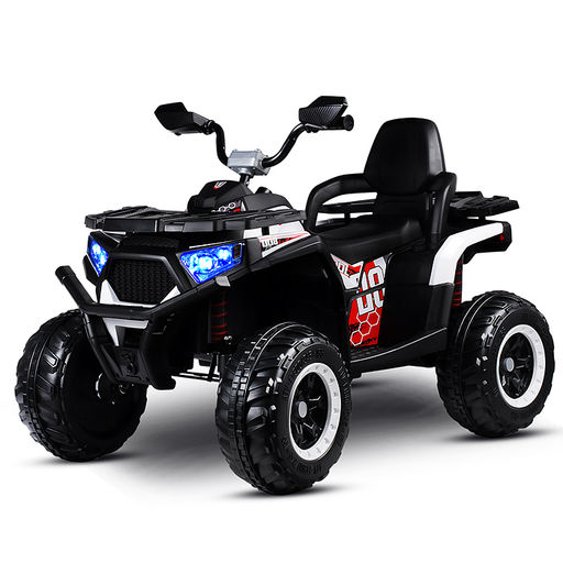 Электромобиль детский "Квадроцикл" (цвет черный)