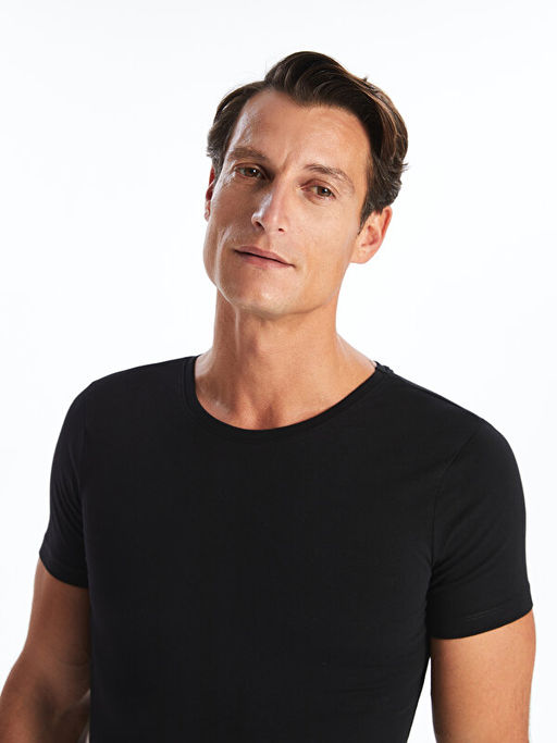 Bisiklet Yaka K?sa Kollu Erkek Atlet - Waikiki фото 3