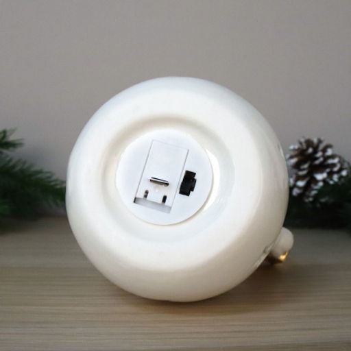 Цена за 1 шт. Фигурка Дед мороз с подсветкой новогодний / YZ23619 /уп 32/64/LED - Галеонтрейд фото 5