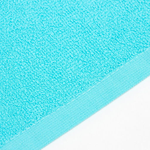 Полотенце махровое«Экономь и Я», 50×90 см, хлопок 100%, голубое