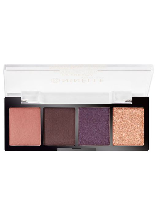 Ninelle Тени для век 4 оттенка La Mirada, 503 розово-фиолетовый фото 5