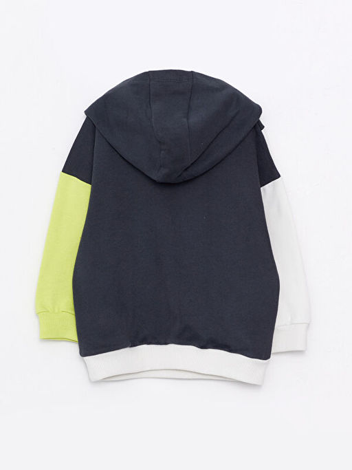 Uzun Kollu Bask?l? Erkek Bebek Hoodie - Waikiki фото 2