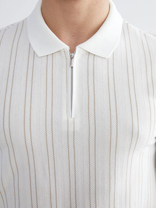 Polo Yaka ?izgili Erkek Ti??rt