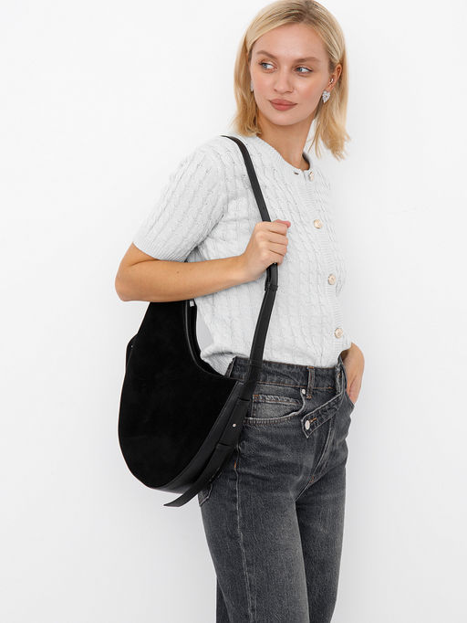 Сумка 1032MF black Polina&Eiterou