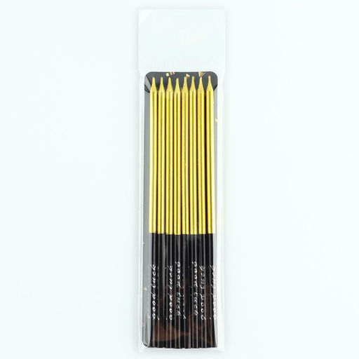 Набор свечей в торт В твой особенный день, золото, 8 шт - Страна карнавалия фото 3